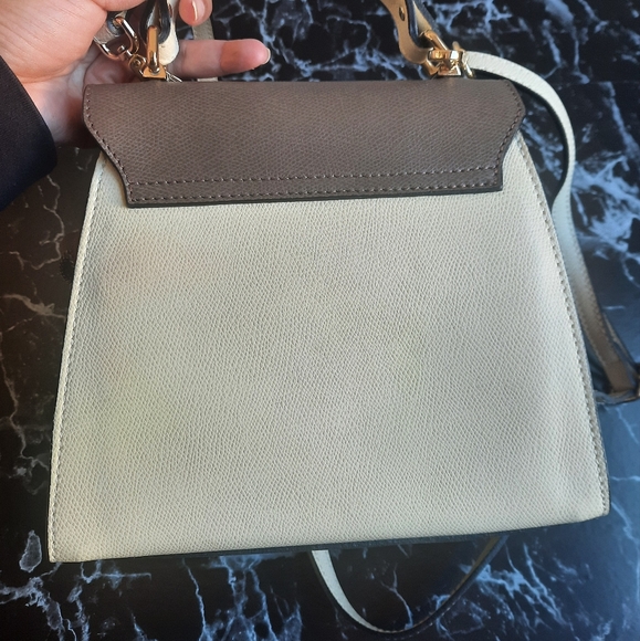 Vera Pelle Genuine Leather Color Block Shoulder Bag/Handbag - Picture 10 of 15